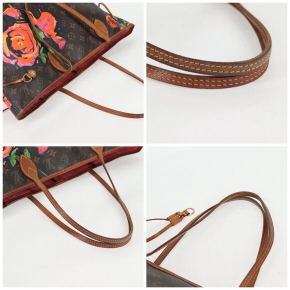 LOUIS VUITTON Monogram Rose Neverfull MM Tote Bag M48613 LV Auth 133330 - Picture 16 of 16